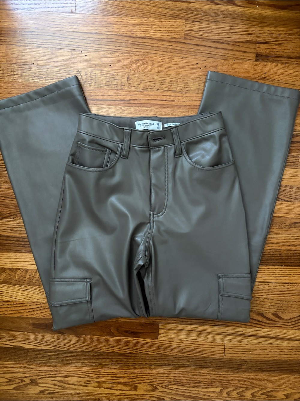 Abercrombie Faux Leather Pants
